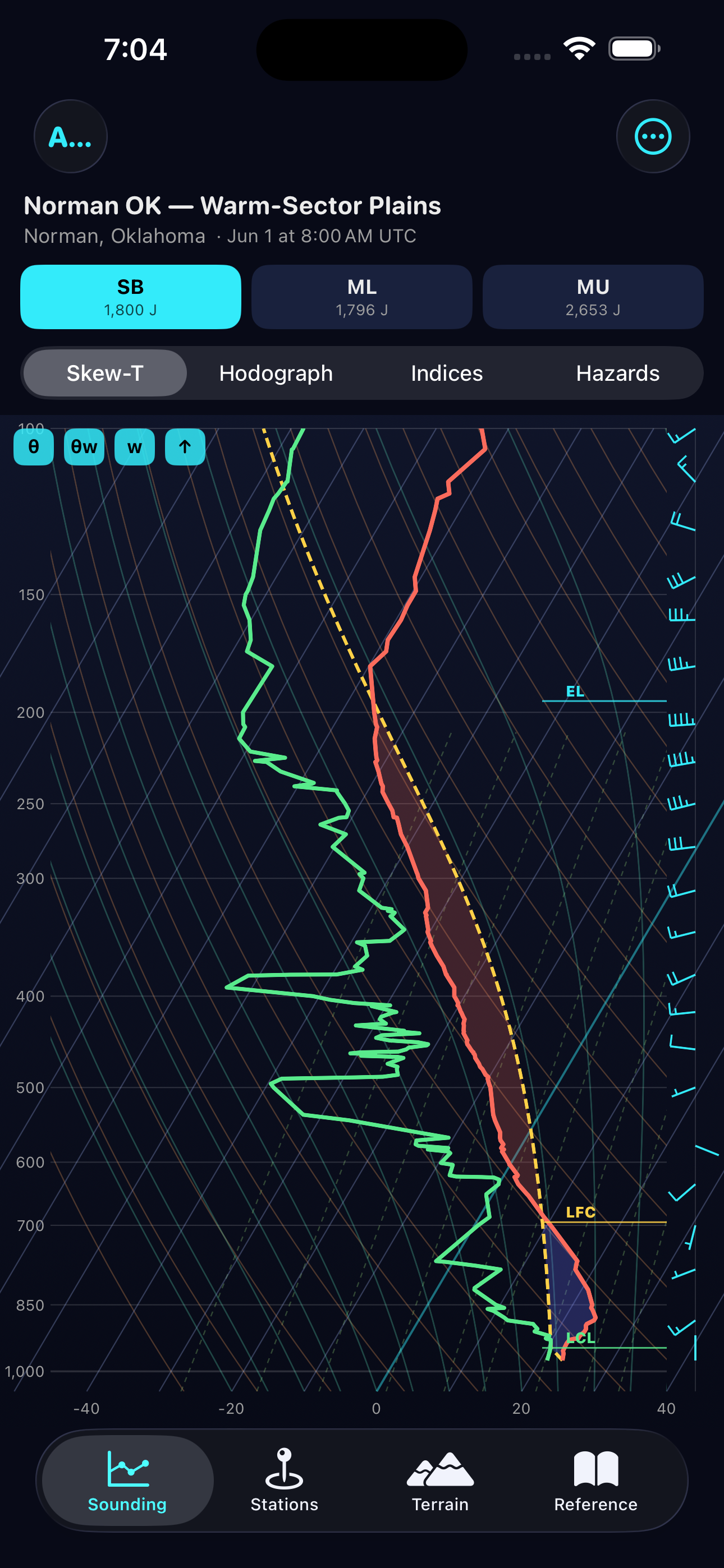 Adiabat app interface