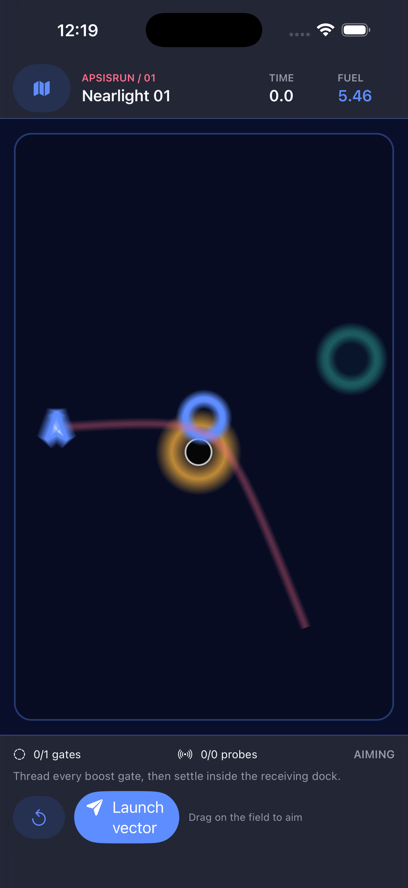 Apsisrun app interface