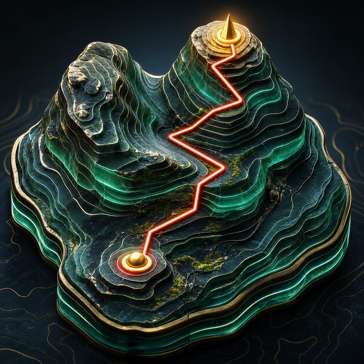 Contourfall app icon