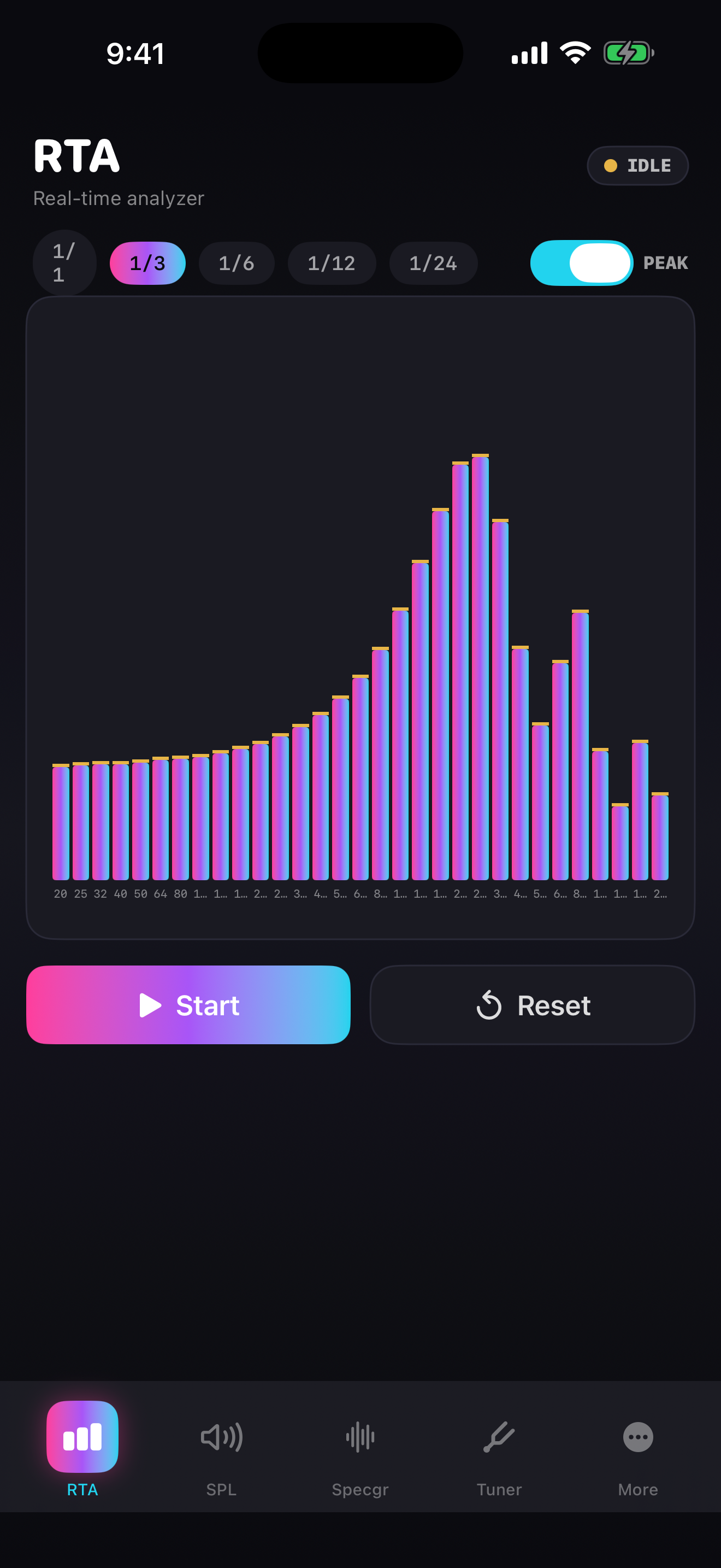 Frequency Loom iPhone app screenshot