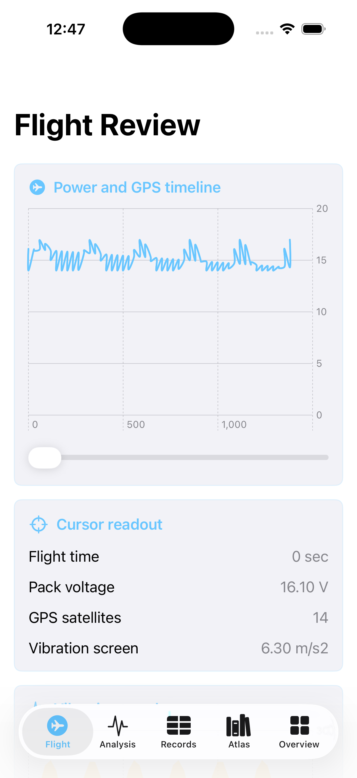 Mavlattice current app interface