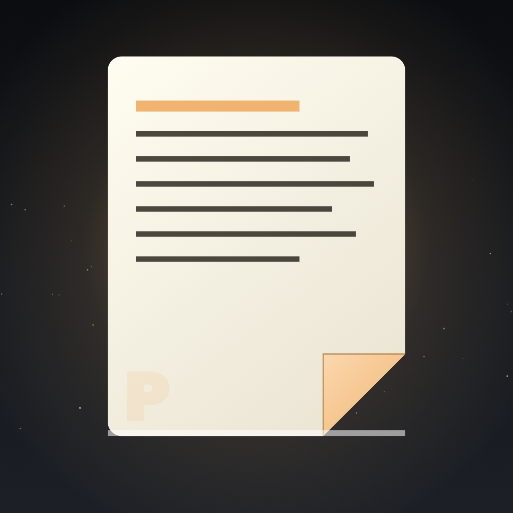 Pagecrisp app icon