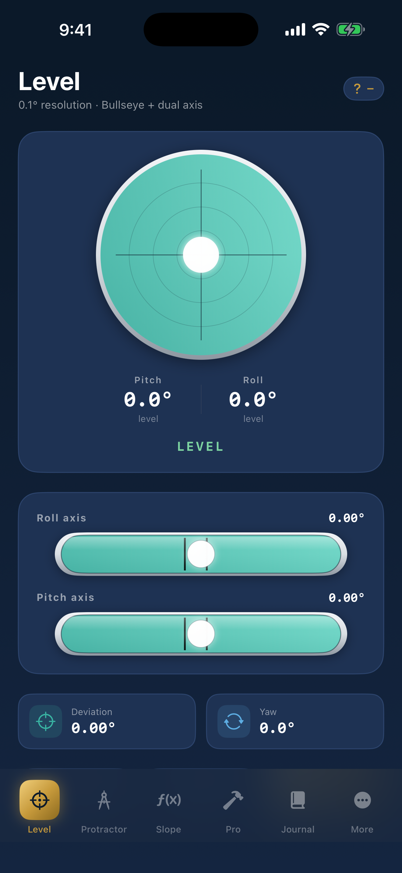 Plumbline Studio iPhone app screenshot