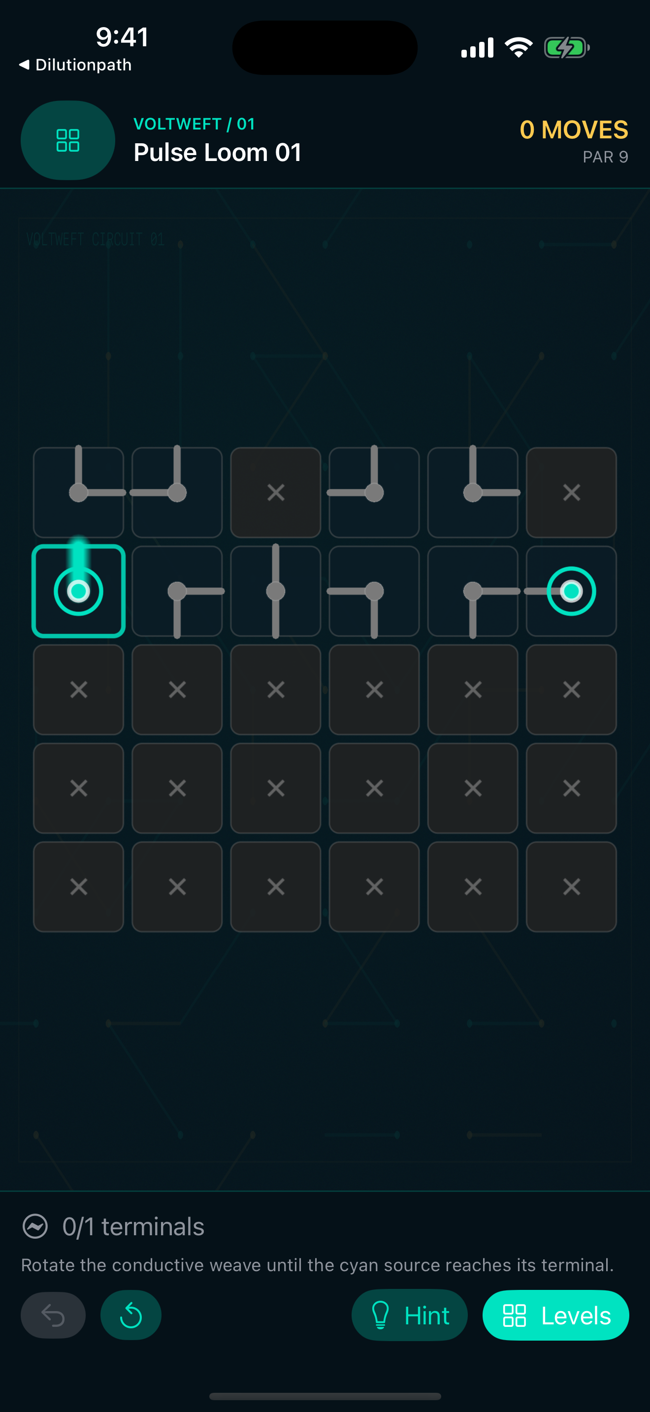 Voltweft app interface
